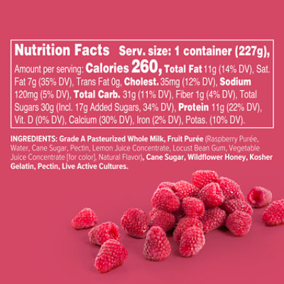 Noosa Yoghurt Raspberry - 8 Oz - Image 3