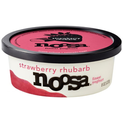 Noosa Yoghurt Strawberry Rhubarb - 8 Oz - Image 1