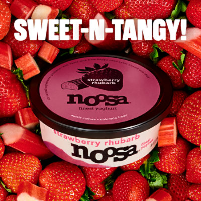 Noosa Yoghurt Strawberry Rhubarb - 8 Oz - Image 4
