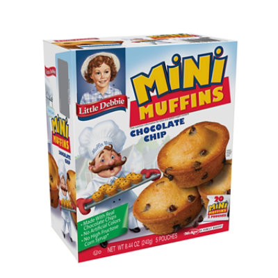 Little Debbie Muffins Little Chocolate Chip - 20 Count - Image 1