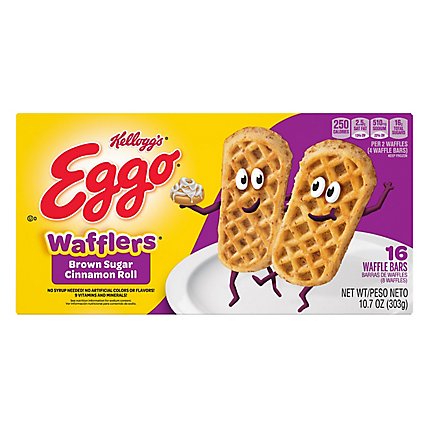 Eggo Wafflers Frozen Waffles Brown Sugar Cinnamon Roll Easy Breakfast - 10.7 Oz - Image 3