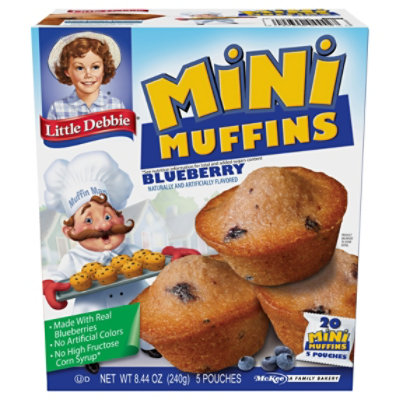 Little Debbie Muffins Little Blueberry - 20 Count - Safeway