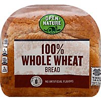 Open Nature Bread 100% Whole Wheat - 24 Oz - Image 2
