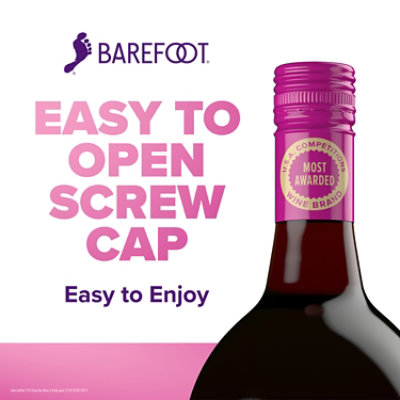 Barefoot Cellars Sweet Red Blend Red Wine - 1.5 Liter - Image 4