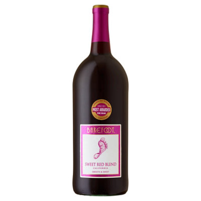 Barefoot Cellars Sweet Red Red Wine 1 5 Liter Safeway