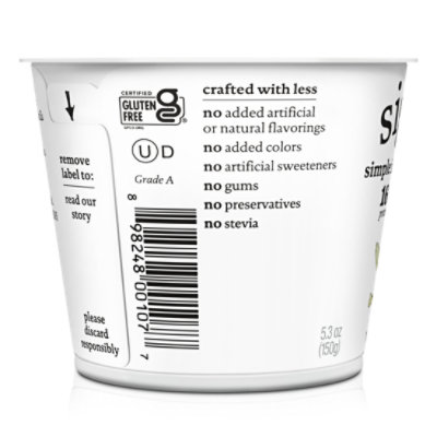 siggi's Vanilla Icelandic Skyr Nonfat Yogurt - 5.3 Oz - Image 4