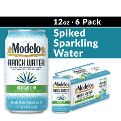 Modelo Ranch Water Spiked Sparkling Water 4.5% ABV Can - 6-12 Fl. Oz. - Image 1