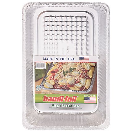 Handi-foil Eco-Foil Family Size Giant Pasta Pan - Each - Image 3