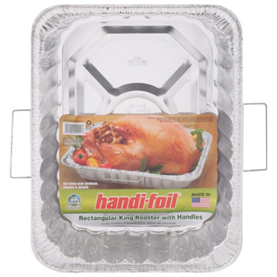Handi-Foil Roaster King Rectangular With Handles