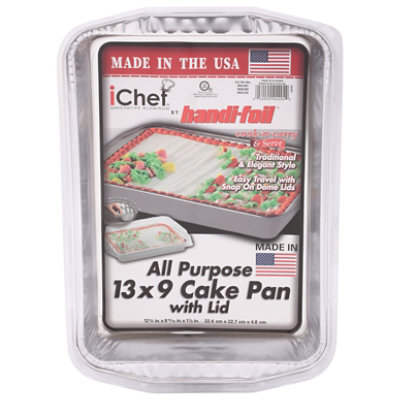 Handi-Foil Cook-n-Carry Rack Roaster Pan & Lid