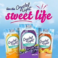 Crystal Light Grape Naturally Flavored Powdered Drink Mix with Caffeine Packets - 10 Count - Image 9