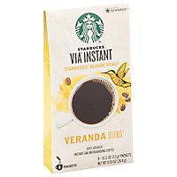 Starbucks VIA Instant Coffee Blonde Veranda Blend Packets - 8-0.11 Oz - Image 3