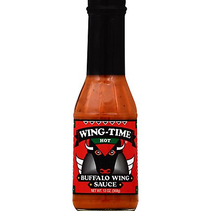 Wing-Time Sauce Buffalo Wing Hot - 13 Oz - Image 2