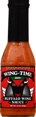 Wing-Time Sauce Buffalo Wing Hot - 13 Oz - Image 2