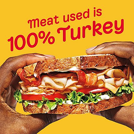 Oscar Mayer Deli Fresh Mesquite Smoked Turkey Breast Sliced Lunch Meat Family Size Tray - 16 Oz - Image 3