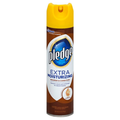 Pledge Furniture Spray Extra Moisturizing With Lemon Oil 9.7 Oz Safeway