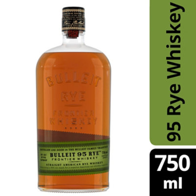 Bulleit 95 Rye Whiskey - 750 Ml - Image 1