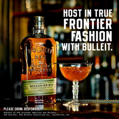 Bulleit 95 Rye Whiskey - 750 Ml - Image 1