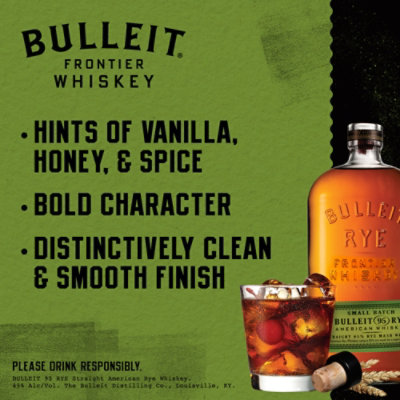 Bulleit 95 Rye Whiskey - 750 Ml - Image 3