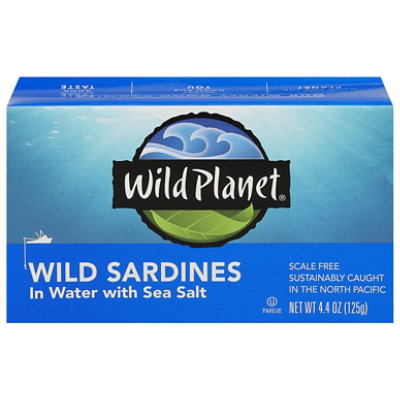 Wild Planet Wild Sardines In Water With Sea Salt - 4.4 Oz - Image 3