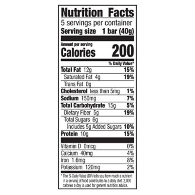 Nature Valley Protein Bars Chewy Peanut Almond & Dark Chocolate - 7.1 Oz - Image 4