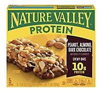 Nature Valley Protein Bars Chewy Peanut Almond & Dark Chocolate - 7.1 Oz