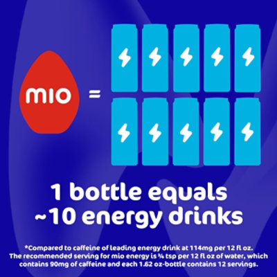 MiO Energy Green Thunder Liquid Water Enhancer with Caffeine & B Vitamins Bottle - 1.62 Fl. Oz. - Image 6