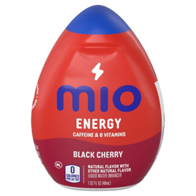 MiO Liquid Water Enhancer Energy Black Cherry - 1.62 Fl. Oz.