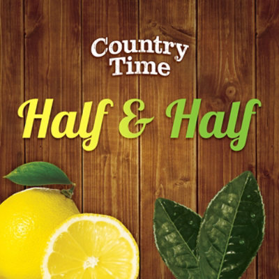 Country Time Half & Half Lemonade Iced Tea Naturally Flavored Powdered Drink Mix - 19 Oz - Image 1