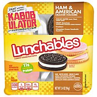Lunchables Lunch Combinations Cracker Stackers Ham & American - 3.4 Oz - Image 2