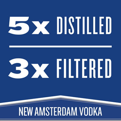 New Amsterdam Vodka Original - 750 Ml - Image 5