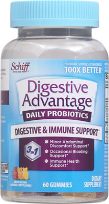 Digestive Advantage Dietary Supplement Probiotic Gummies - 60 Count - Image 2