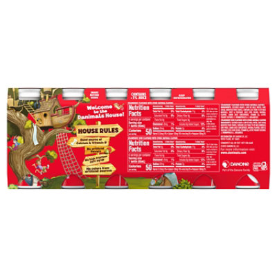 Danimals Strawberry Explosion & Strikin Strawberry Kiwi Variety Pack Smoothies - 12-3.1 Fl. Oz - Image 2