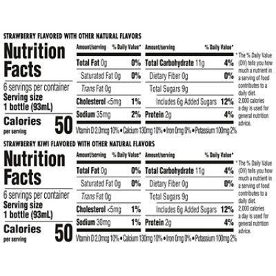 Danimals Strawberry Explosion & Strikin Strawberry Kiwi Variety Pack Smoothies Multipack - 12-3.1 Fl. Oz. - Image 3