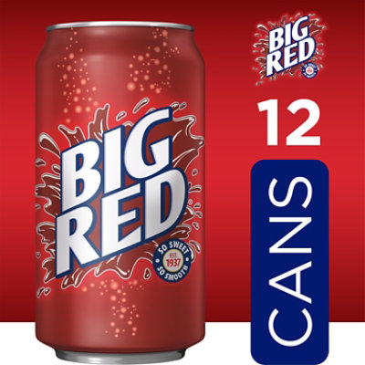 Big Red Soda Cans - 12-12 Fl. Oz. - Image 3