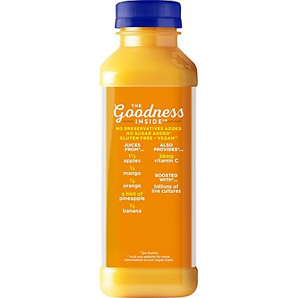 Naked Juice Smoothie Probiotic Machine Tropical Mango - 15.2 Fl. Oz. - Image 6