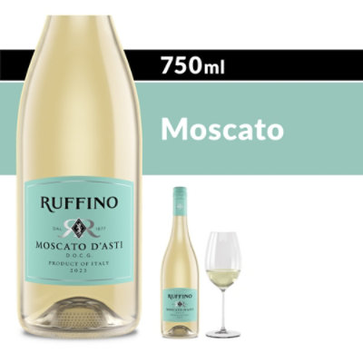 Ruffino DOCG Moscato DAsti Italian White Wine - 750 Ml