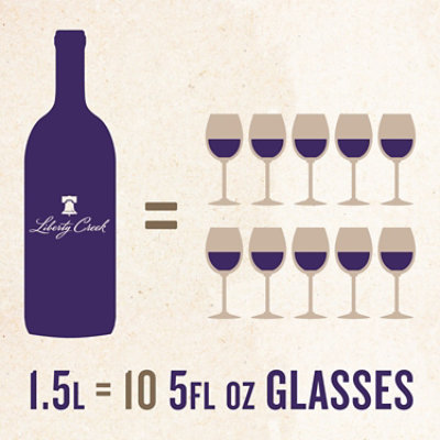 Liberty Creek Vineyards Pinot Noir Red Wine - 1.5 Liter - Image 5