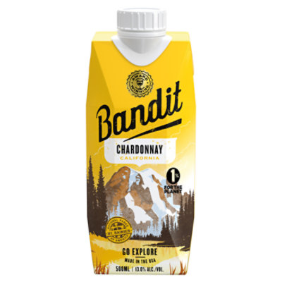 Bandit Chardonnay White Wine Box - 500 Ml