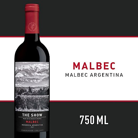 The Show Malbec Red Wine Bottle - 750 Ml