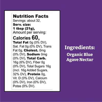 Wholesome Sweetener Blue Agave - 23.5 Oz - Image 4