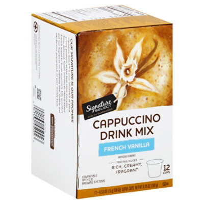 Great Value French Vanilla Cappuccino Mix, 0.53 oz, 18 count 