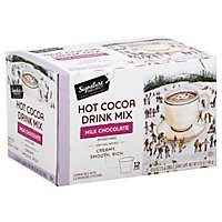Signature SELECT Cocoa Hot Pods Milk Chocolate - 12-0.53 Oz - Image 1