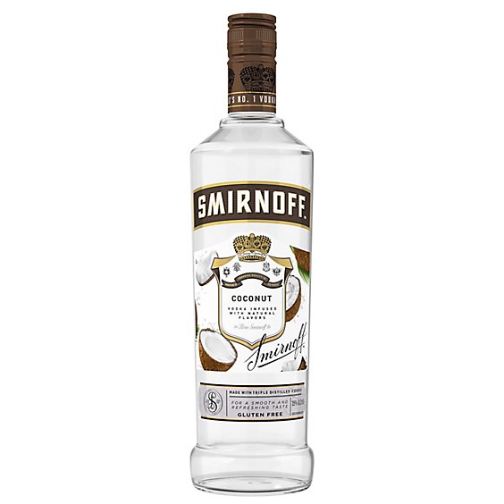 Smirnoff Coconut Infused Vodka with Natural Flavors Bottle - 750 Ml