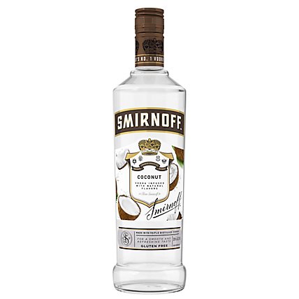 Smirnoff Coconut Infused Vodka with Natural Flavors Bottle - 750 Ml - Image 1