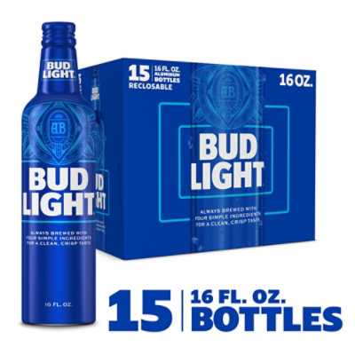 Bud Light Beer In Bottles - 15-16 Fl. Oz. - Image 1