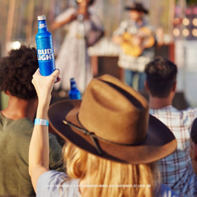 Bud Light American Lager Beer in  Aluminum Bottles - 15 - 16 Fl. Oz. - Image 5
