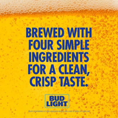 Bud Light American Lager Beer in  Aluminum Bottles - 15 - 16 Fl. Oz. - Image 3