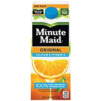 Minute Maid Juice Premium Orange Original Calcium & Vitamin D Cartons - 59 Fl. Oz. - Image 2