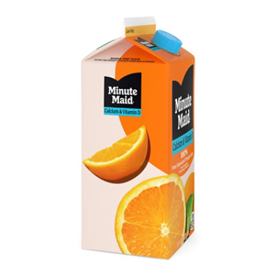 Minute Maid Juice Premium Orange Original Calcium & Vitamin D Cartons - 59 Fl. Oz. - Image 4